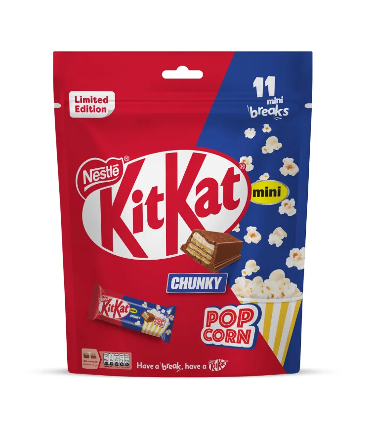 KitKat Mini Popcorn