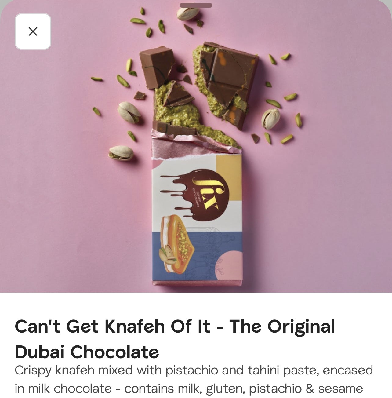 Can't Get Knafeh Of It - The Original Dubai Chocolate