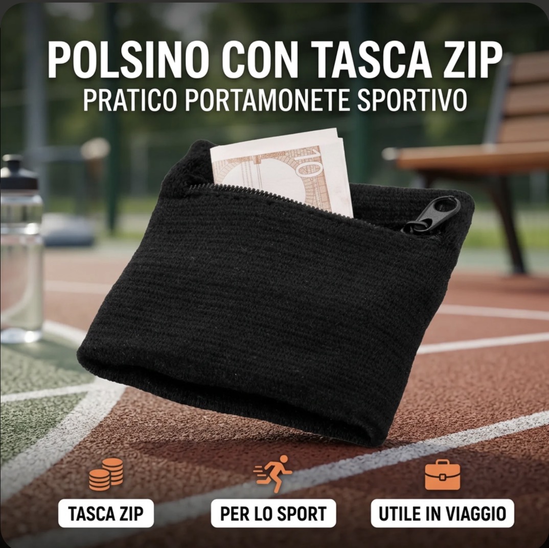 Polsino con tasca 😍