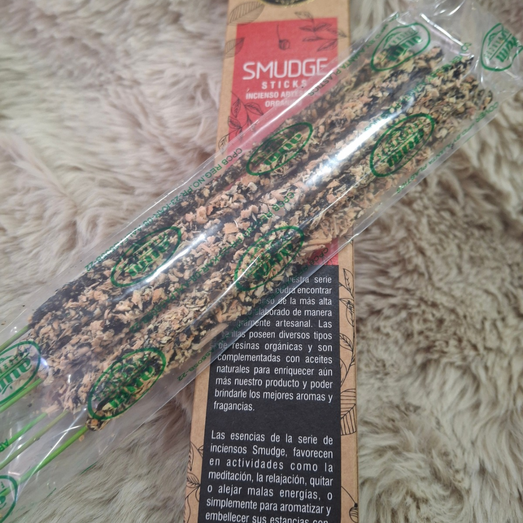 Incienso Aromático Premium Aum Fragrances (Bolsita 25g)