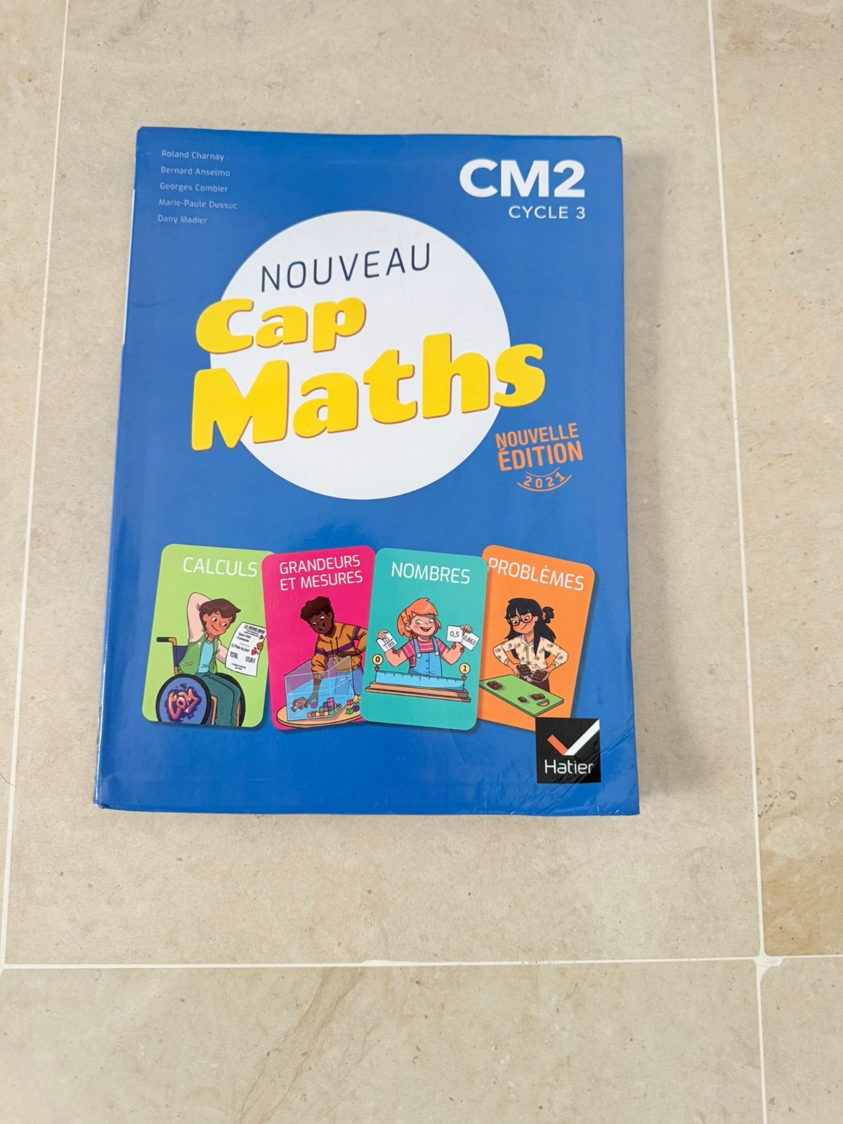 Cap Maths CM2 – Hatier – Manuel scolaire