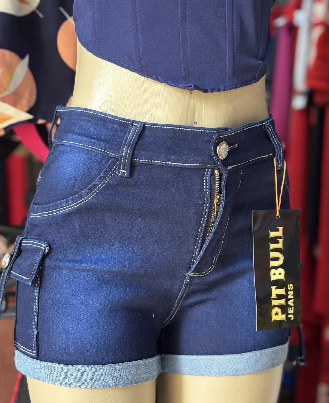 Shorts jeans cargo - Image 1