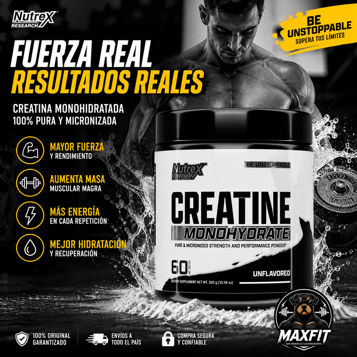 CREATINA NUTREX 300g