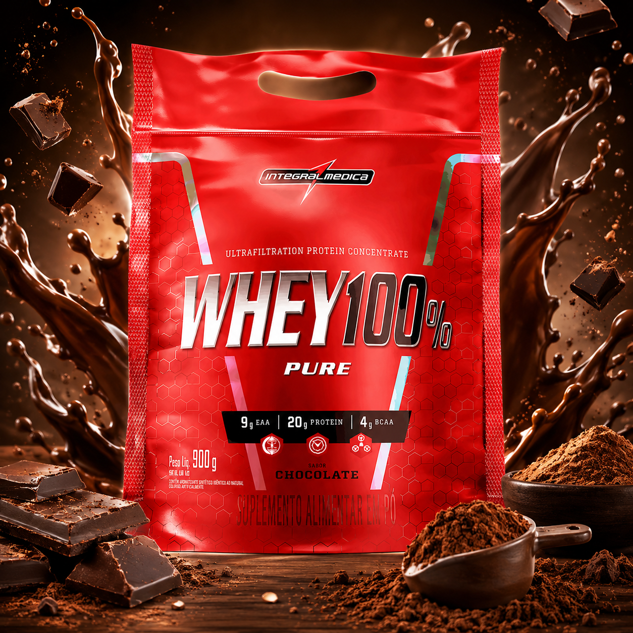 PROTEINA INTEGRAL MEDICAL 2 LIBRAS CHOCOLATE