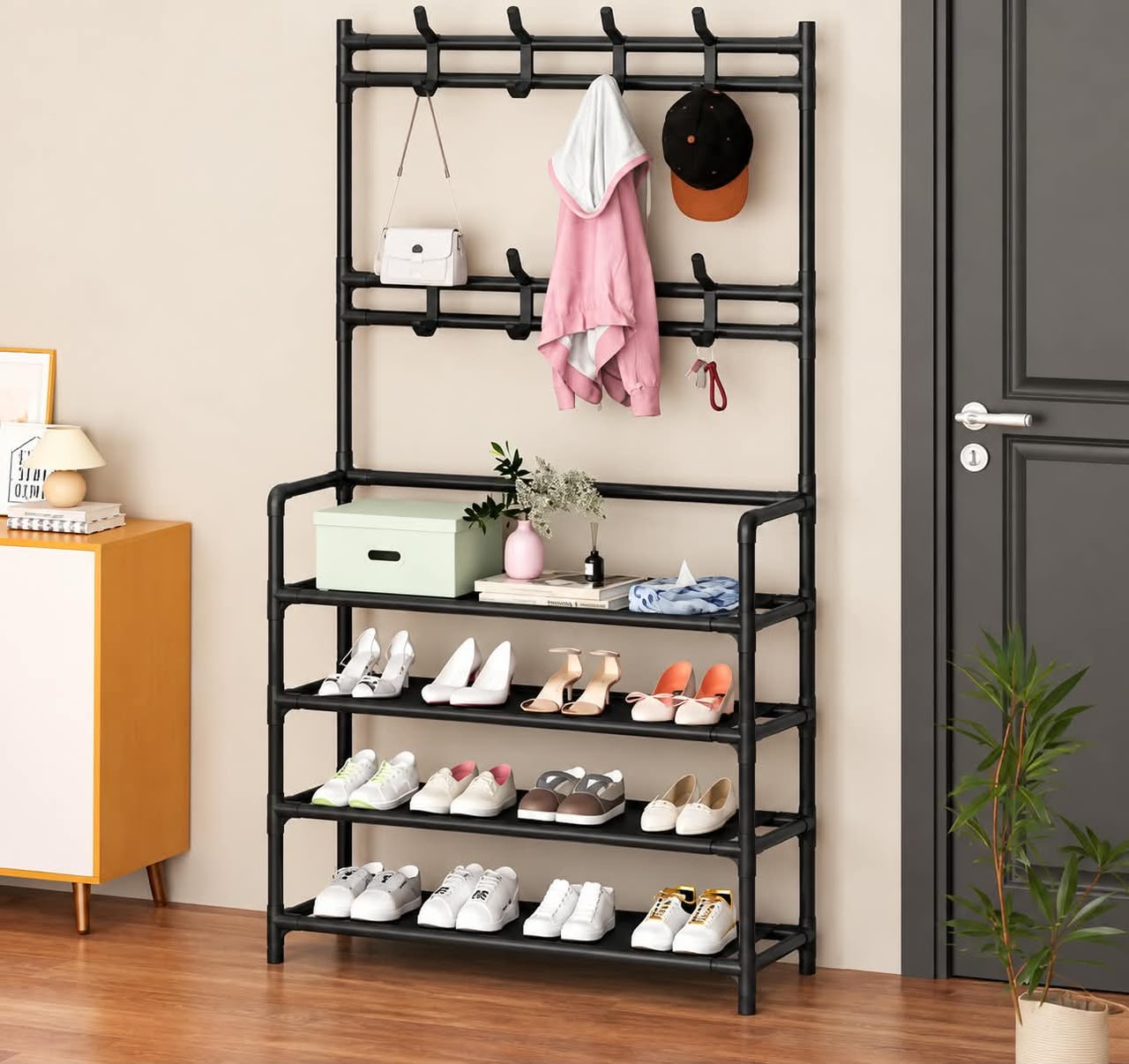 👟✨ **ÉTAGÈRE À CHAUSSURES MULTIFONCTIONNELLE** ✨👟 2