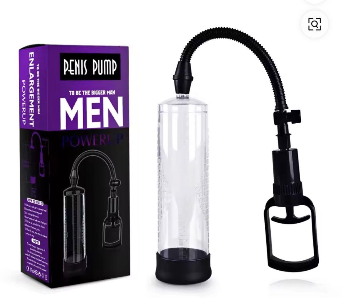 🔥💪 **PENIS PUMP – MEN POWER UP** 💪🔥