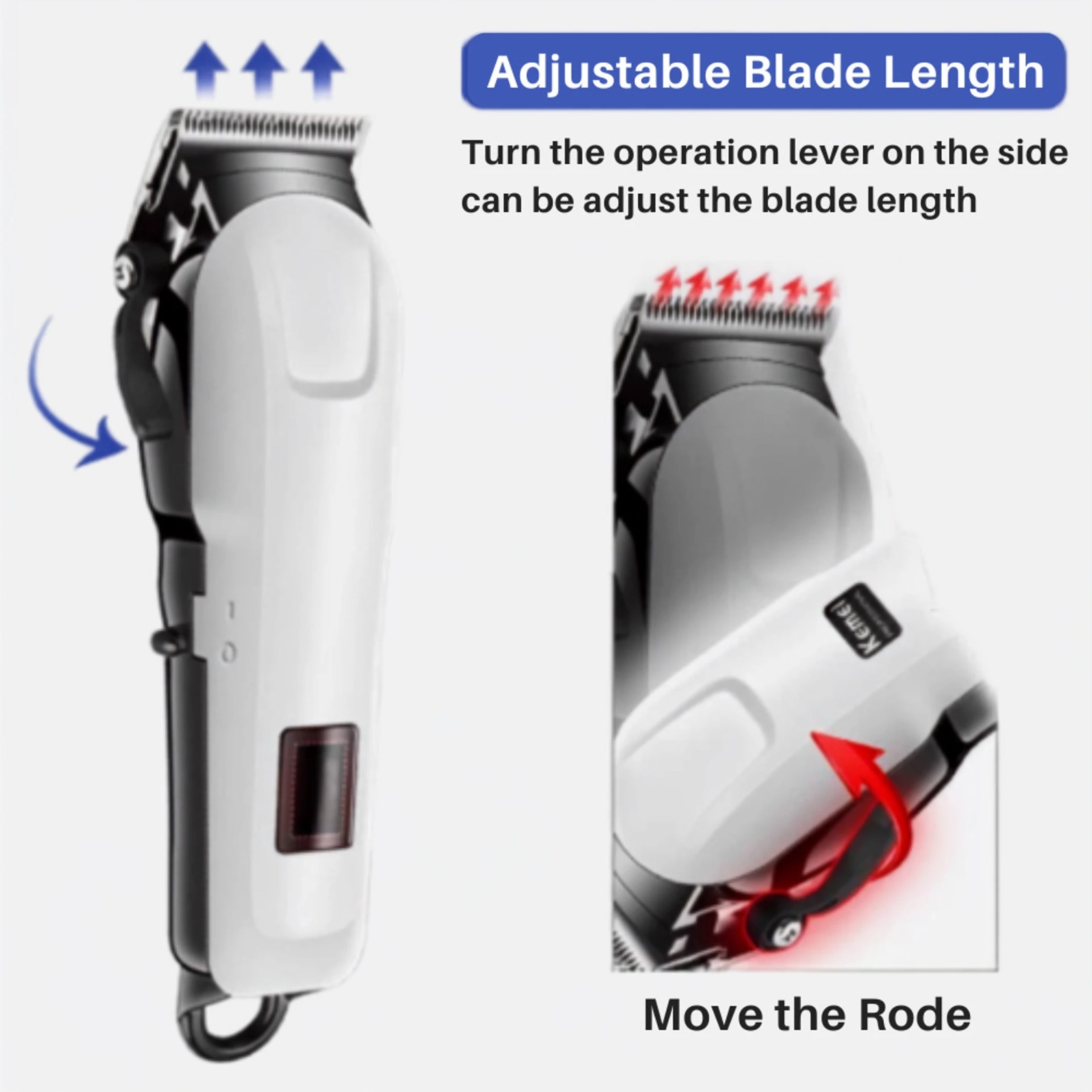 Kemei-809 Trimmer 3