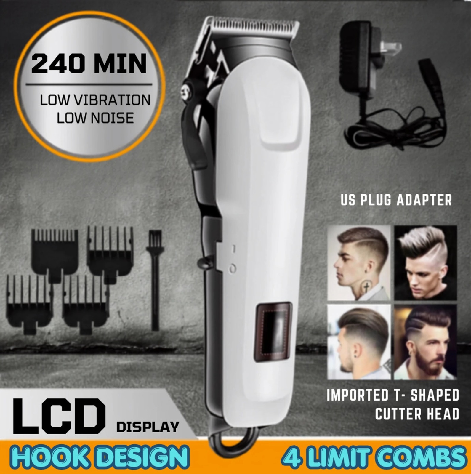 Kemei-809 Trimmer 4
