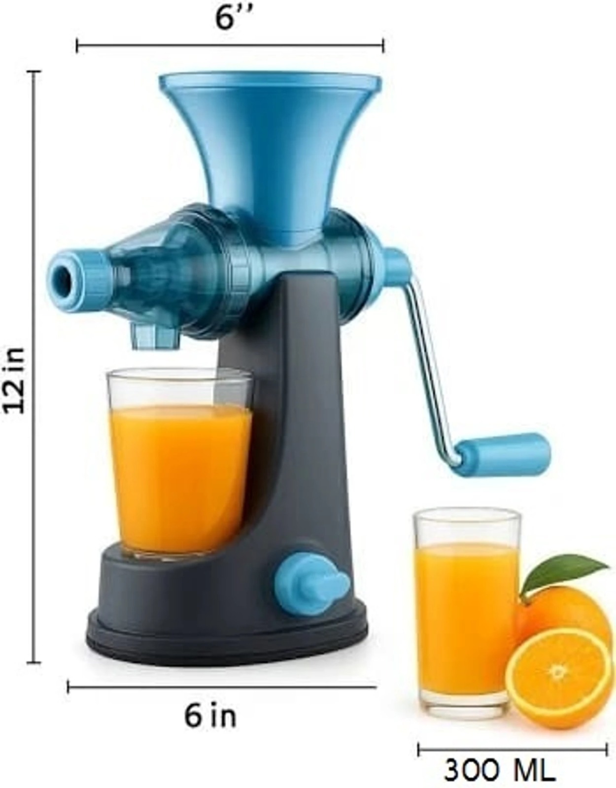 FlatKitch Plastic manual juicer 4