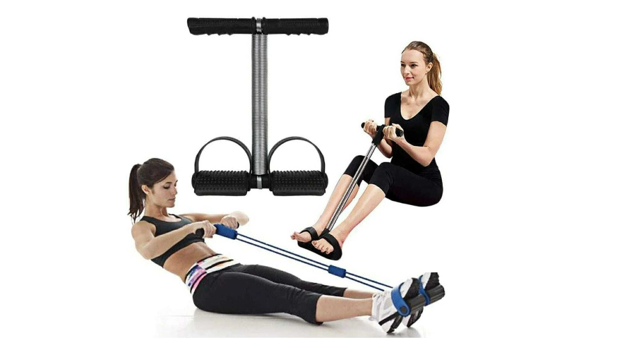 Tummy Trimmer Men & Women Belly Fat ABS Exercise Equipment & Home Ab Exerciser - Image 1