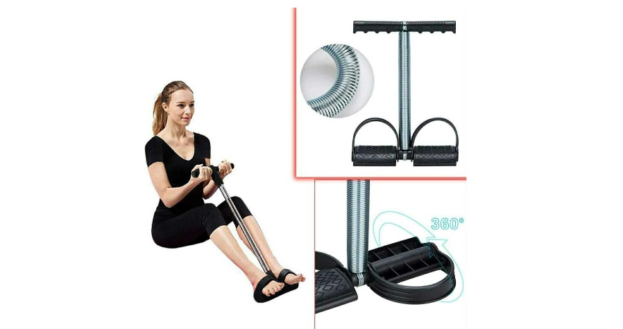 Tummy Trimmer Men & Women Belly Fat ABS Exercise Equipment & Home Ab Exerciser 2