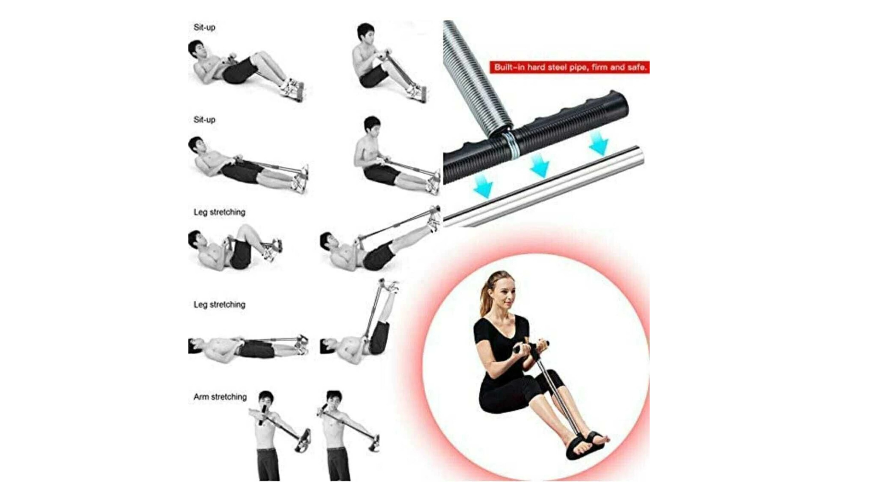 Tummy Trimmer Men & Women Belly Fat ABS Exercise Equipment & Home Ab Exerciser 3