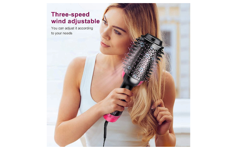 Kingmart One Step Hair Dryer Hot Air Brush Blow Dryer 2