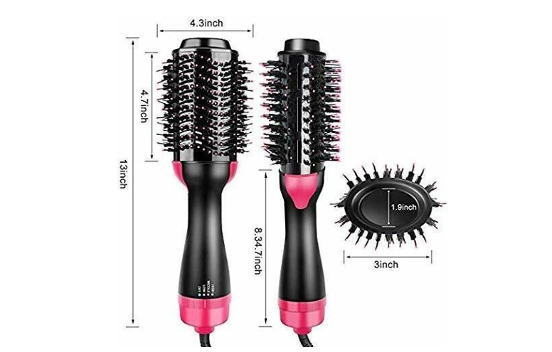 Kingmart One Step Hair Dryer Hot Air Brush Blow Dryer 3