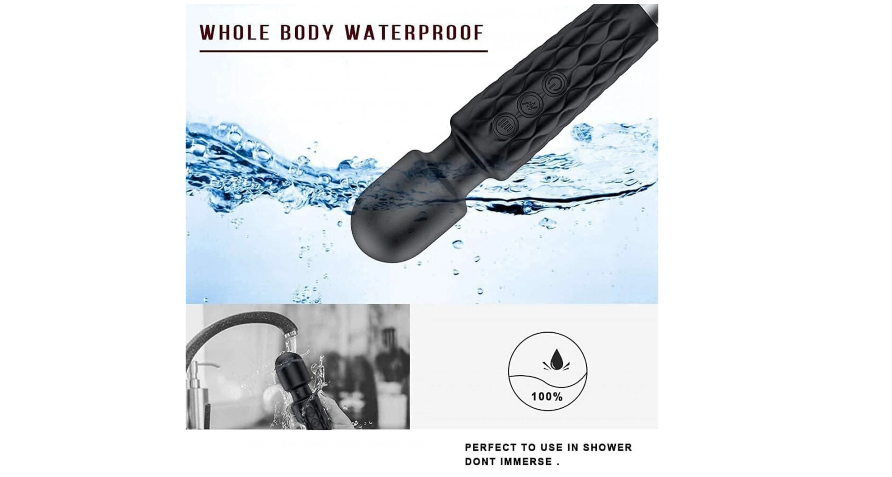  Modes Portable Massager with Soft Silicone 3