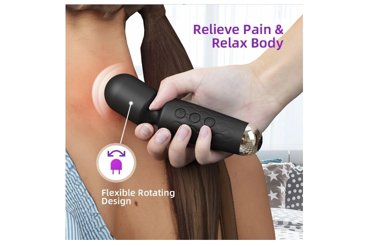  Modes Portable Massager with Soft Silicone 4
