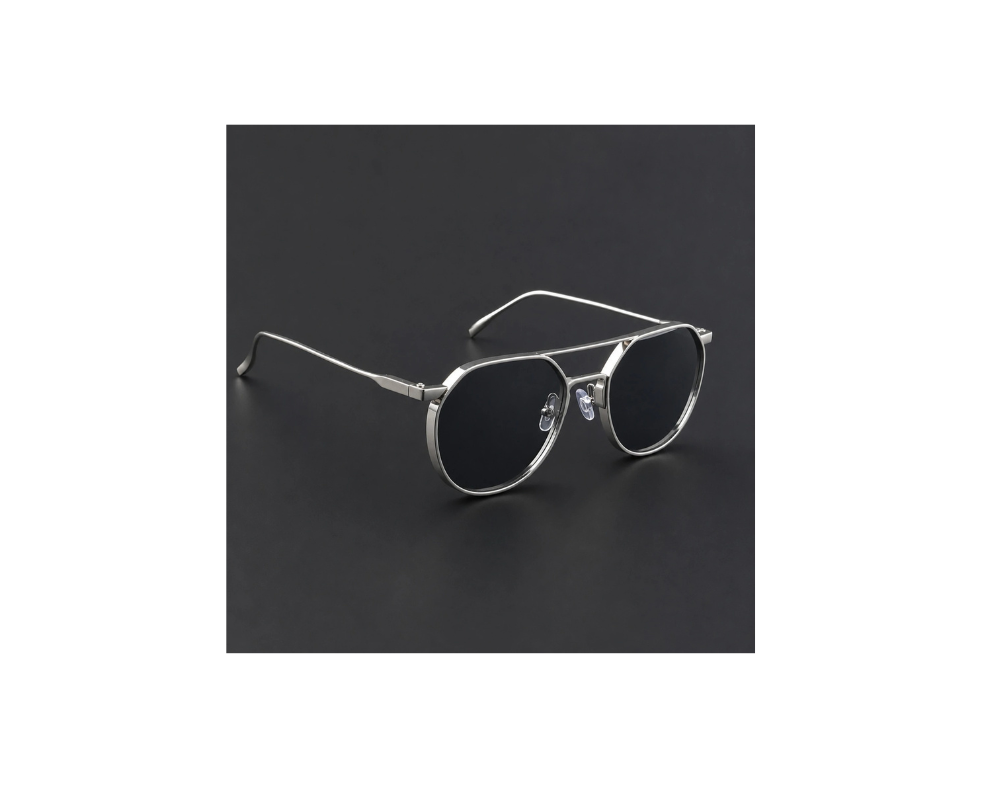  MG GOLD METAL OVAL FRAME STYLISH SUNGLASSES - Image 1