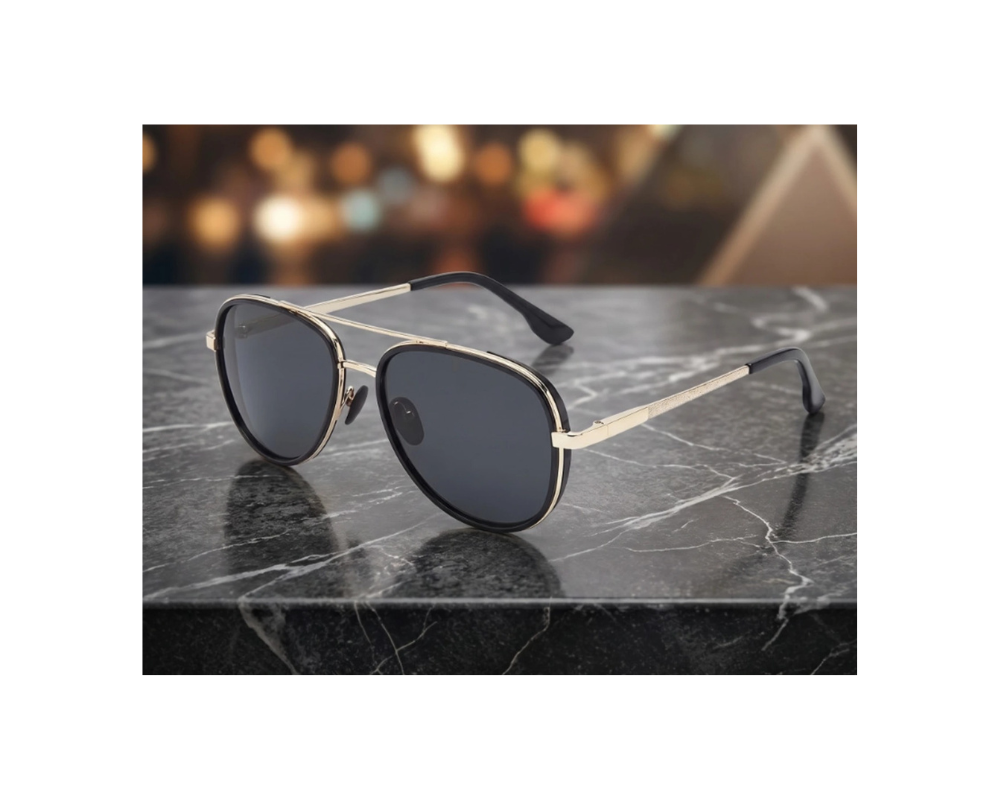 MG-4414 Classic Round Aviator Sunglasses 2