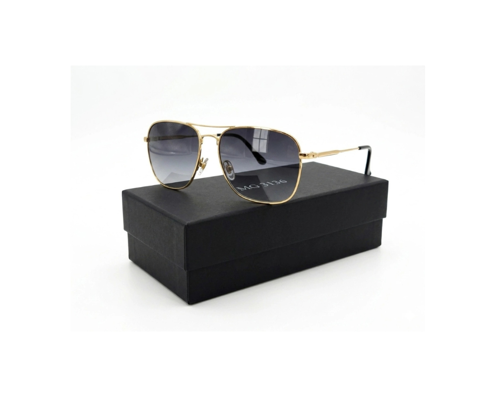 MG 3136 Classic Metal Aviator Sunglasses 4