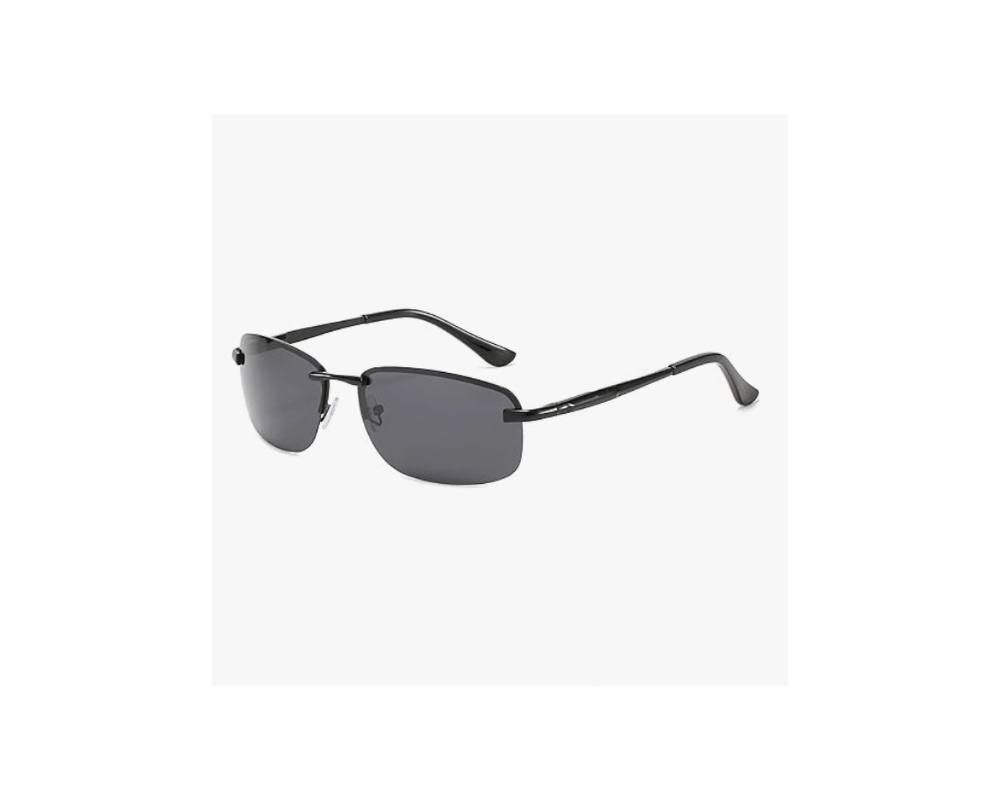 Polarized Rimless Sunglasses