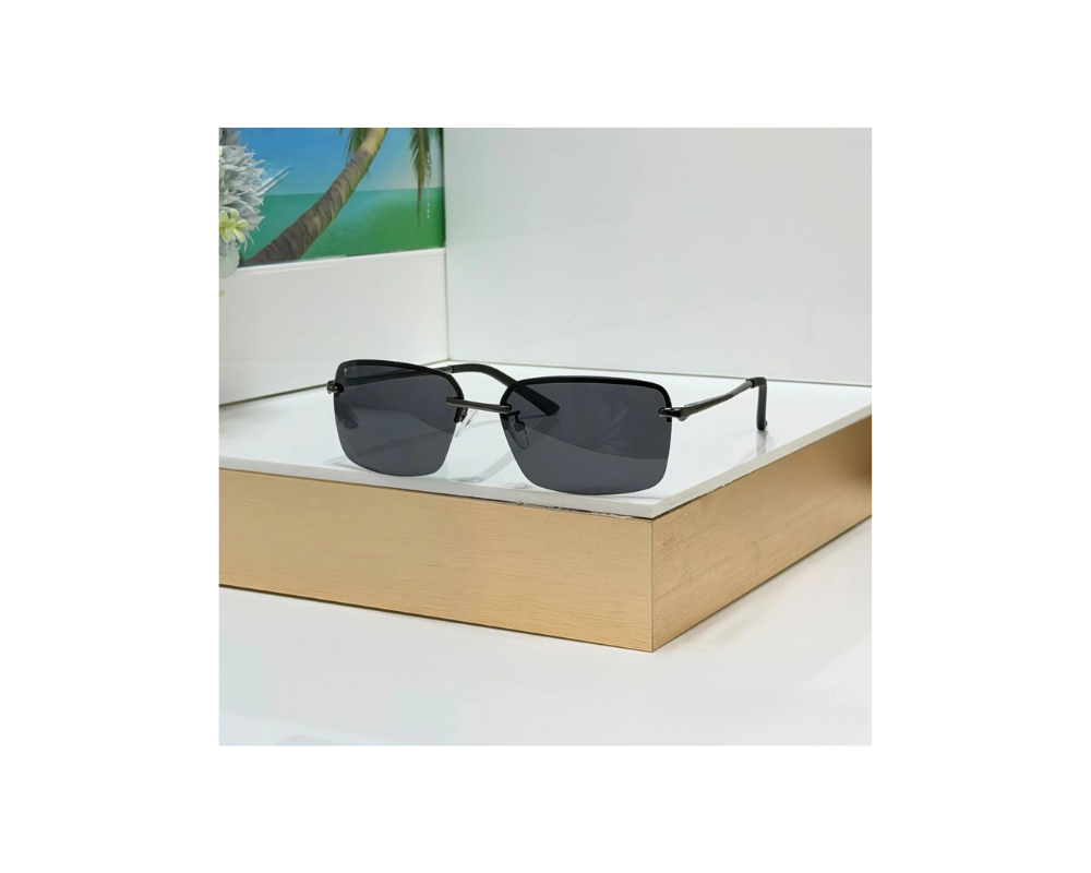  Polarized Rimless Sunglasses 3