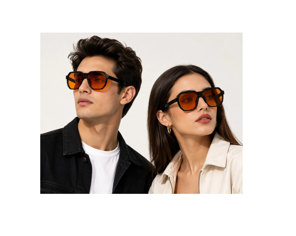 MG2602 Retro Square Oversized Sunglass 3