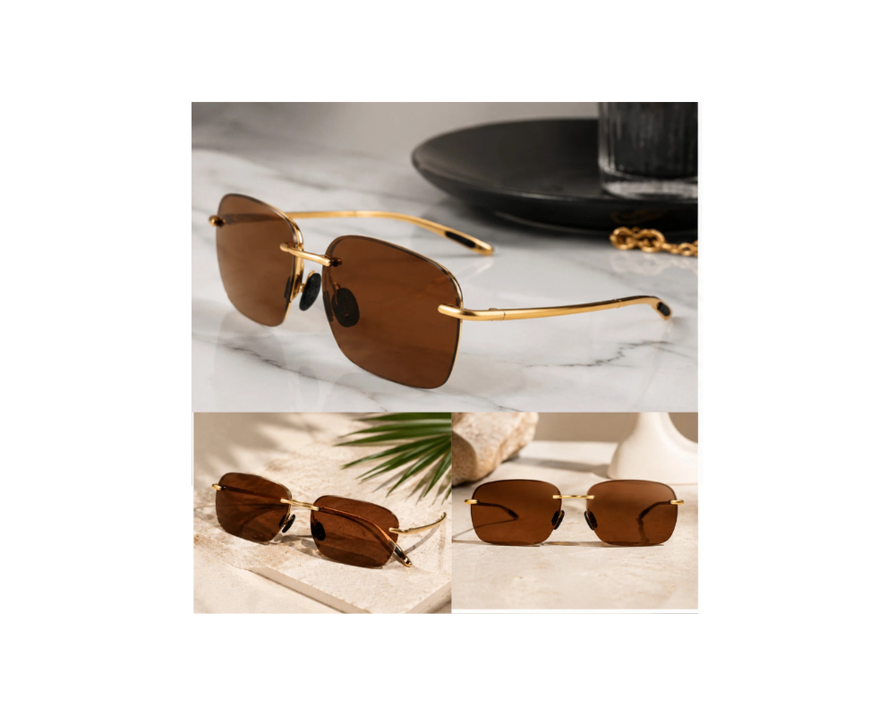 MG 2960 Premium UV Protection Rimless Sunglasses 2