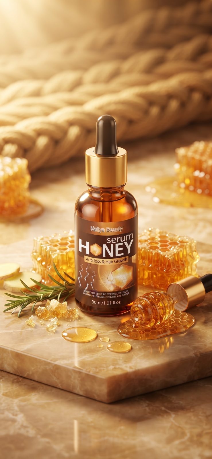 ​Kaliya Beauty Honey Serum za kosu (30ml)
