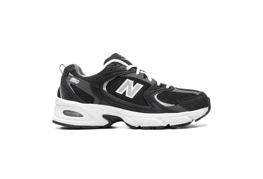 NEW BALANCE 530 BLACK/WHITE - Image 1