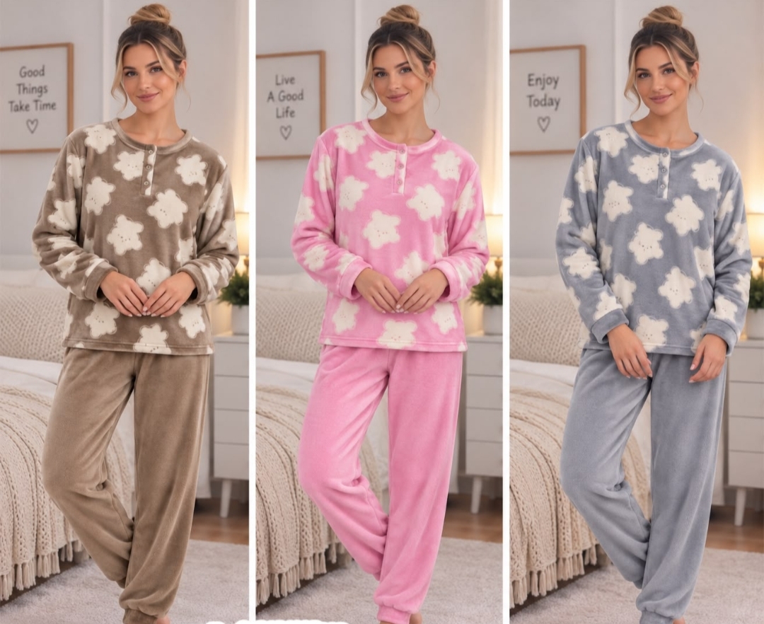 PIJAMA OSO CORALINA
