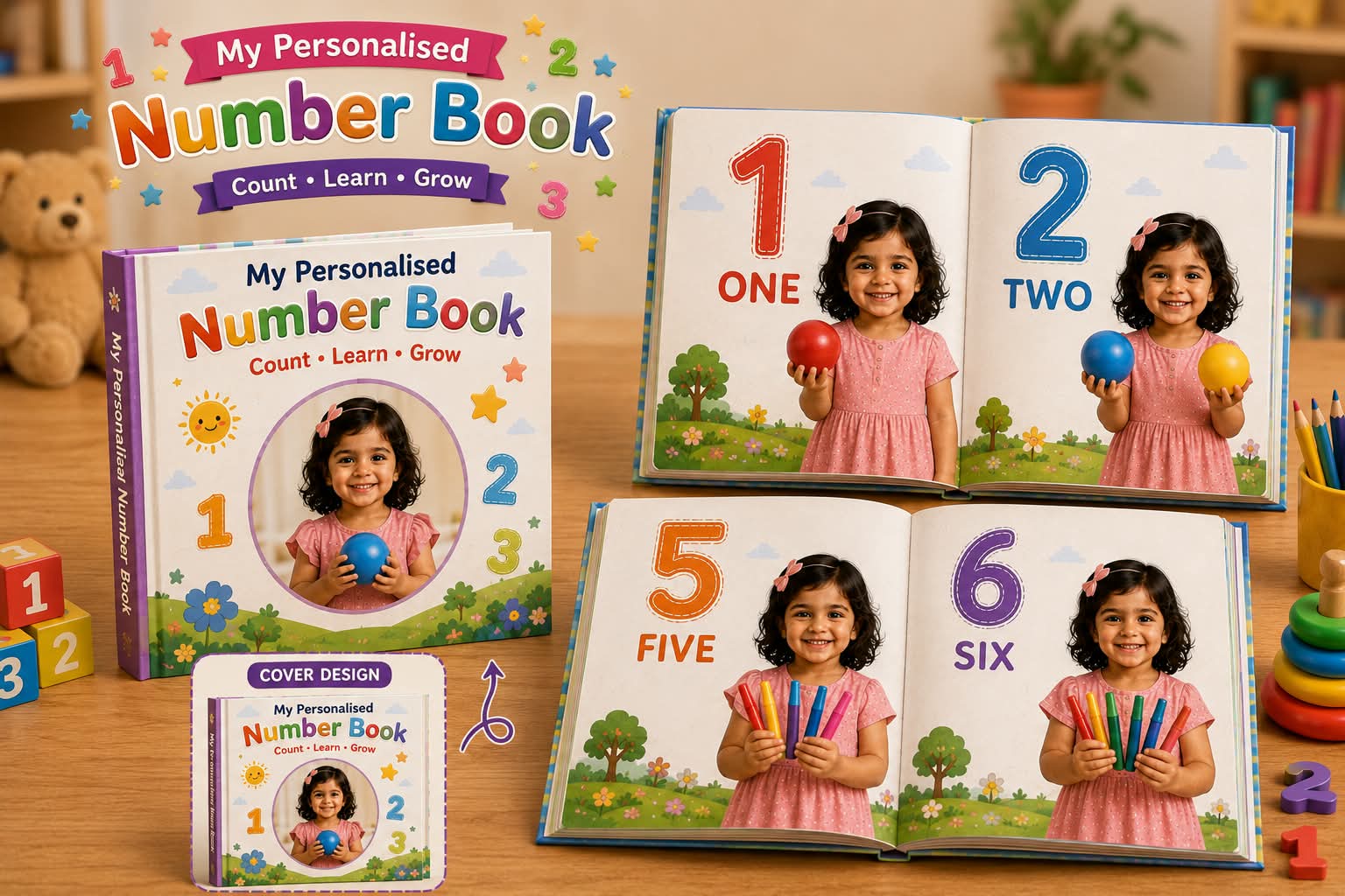 Number books
