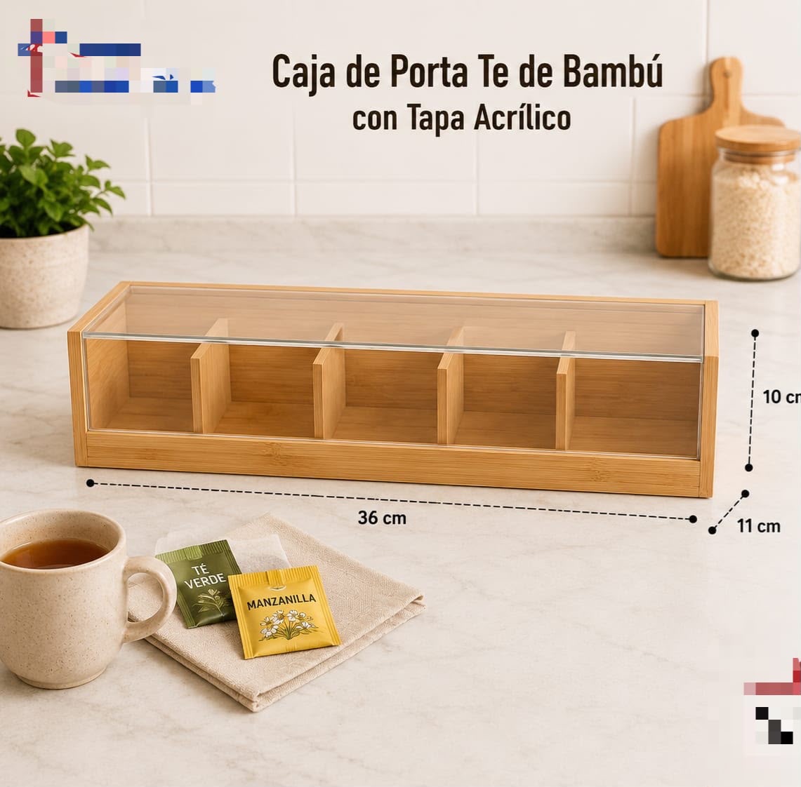 Caja porta infusiones 