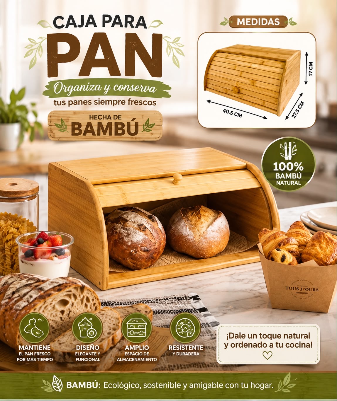 CAJA PARA PAN