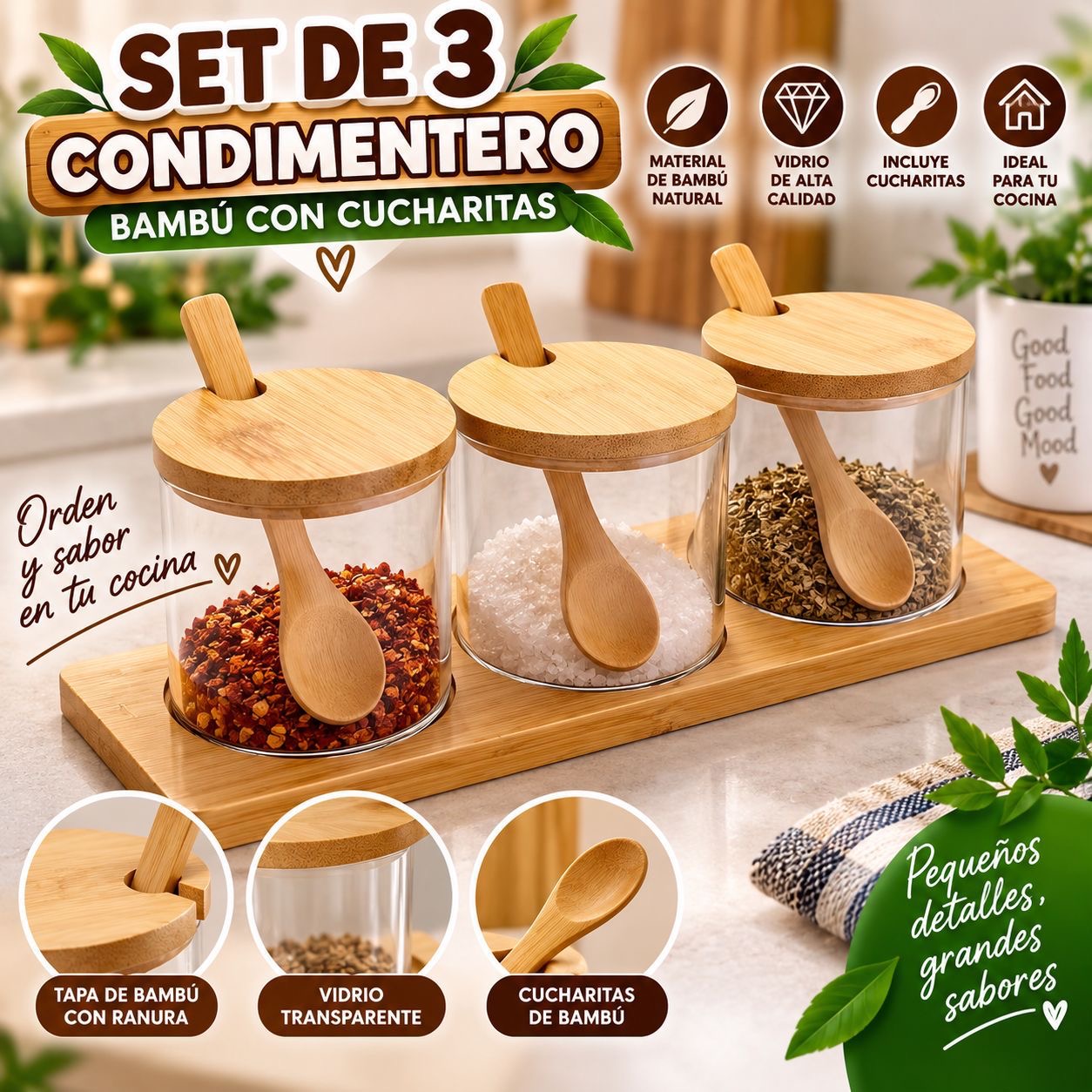 SET CONDIMENTERO