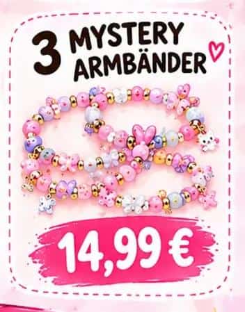 3 Mystery Armbänder 