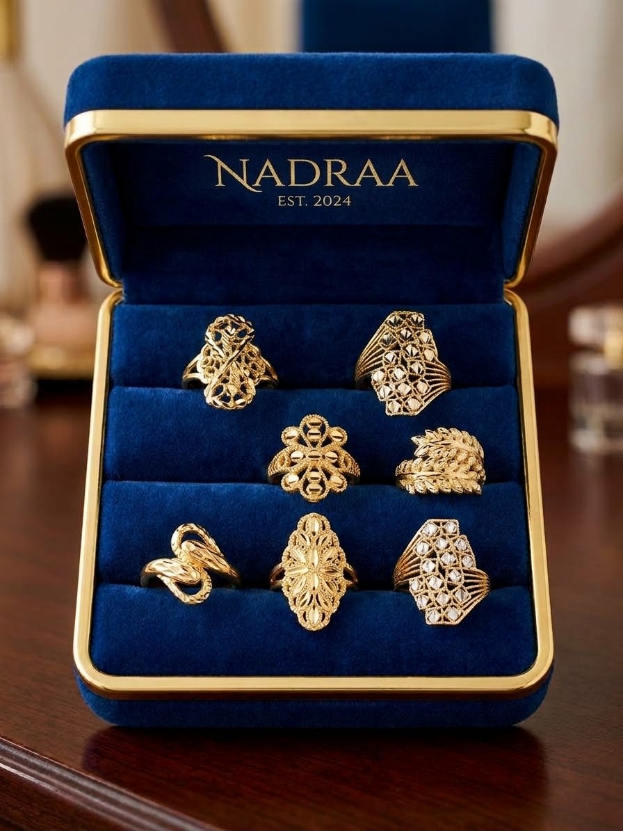 Gold plans Rings B7 2