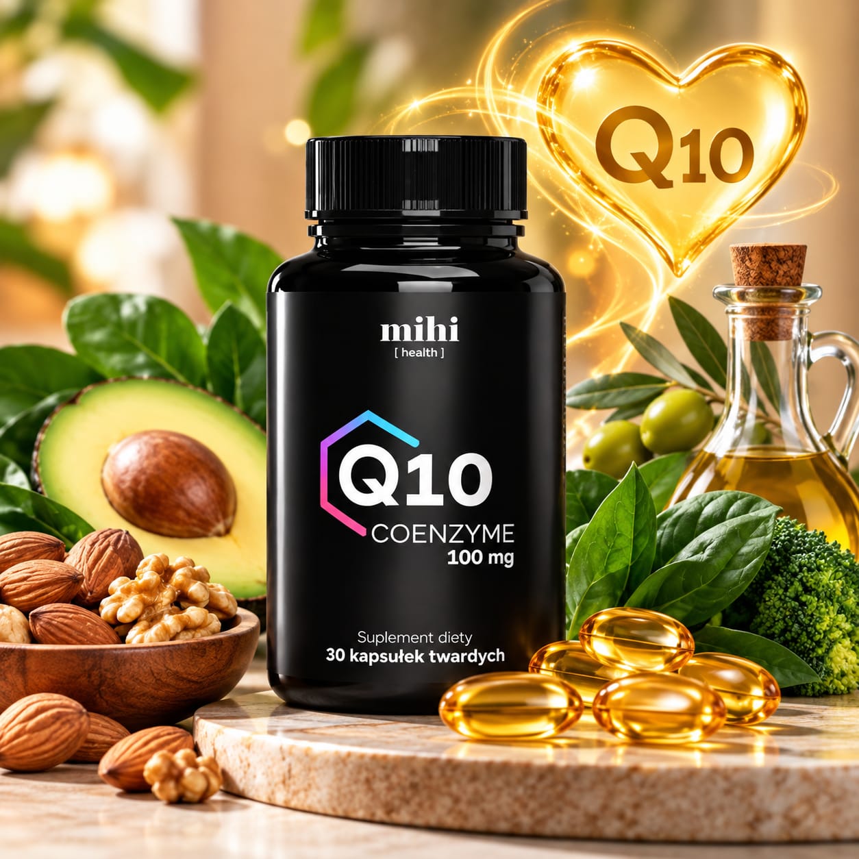 Vitamines. Coenzyme Q10 100mg