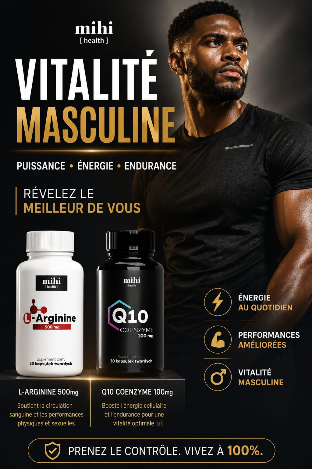 Vitamines. L-Arginine 500mg 2