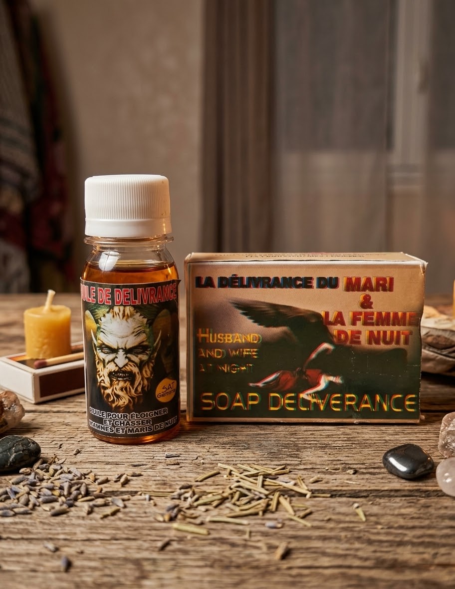 DUO DÉLIVRANCE – Savon + Huile | Libération & Renouveau