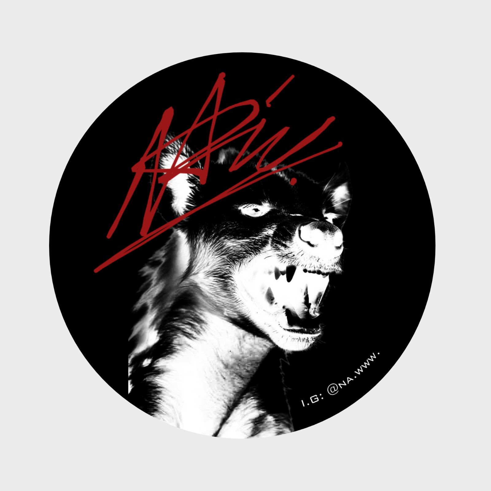 Stickers Hyena