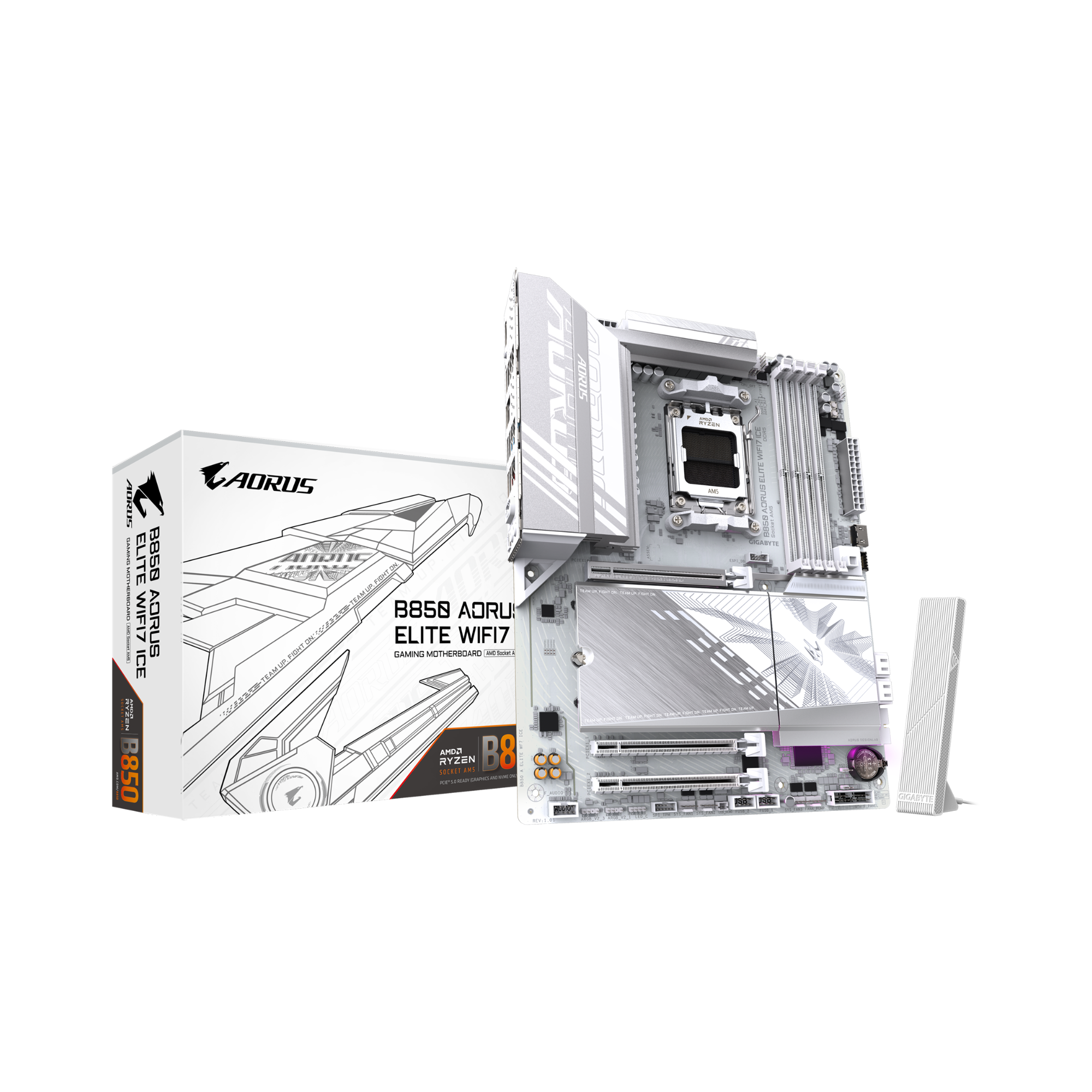 GIGABYTE B850 AORUS Elite WIFI7 ICE - Image 1