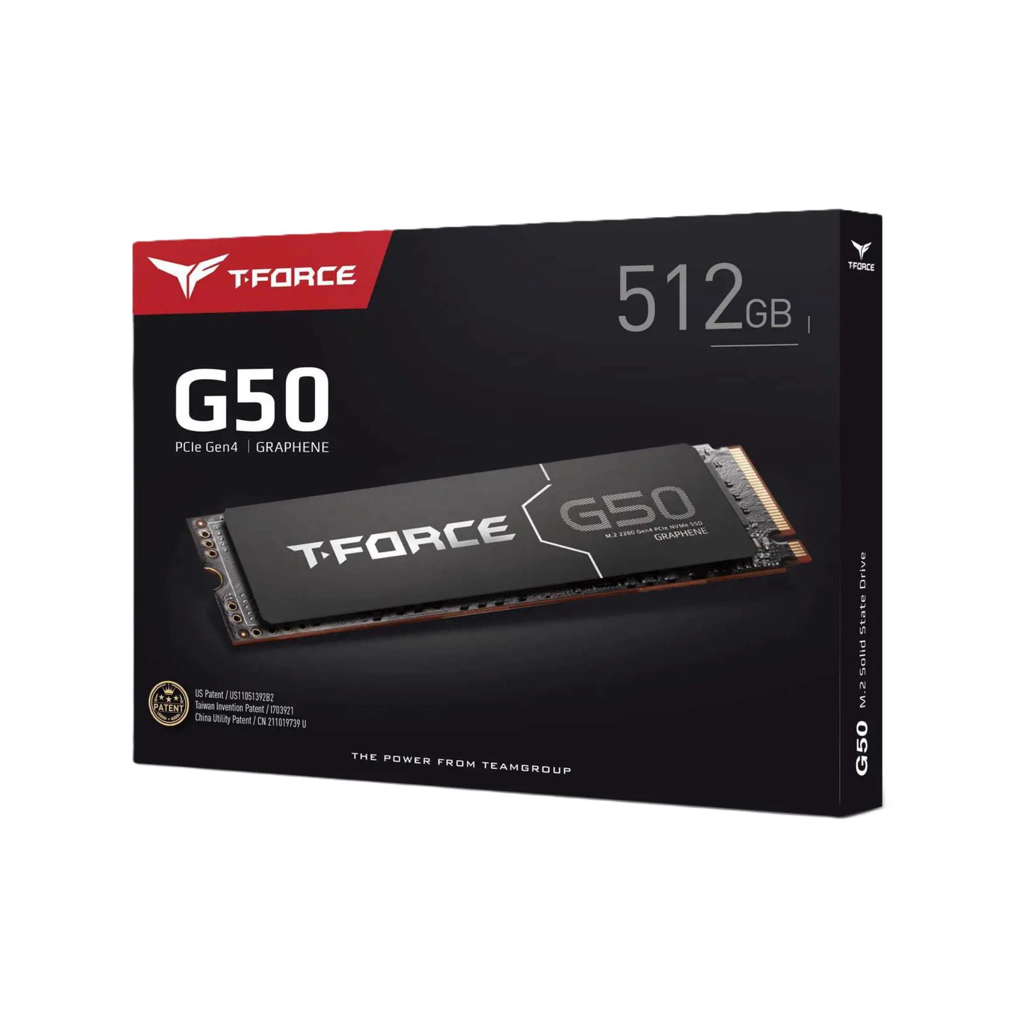 Team Group T-FORCE G50 512GB PCIe 4.0 M.2 SSD - Image 1