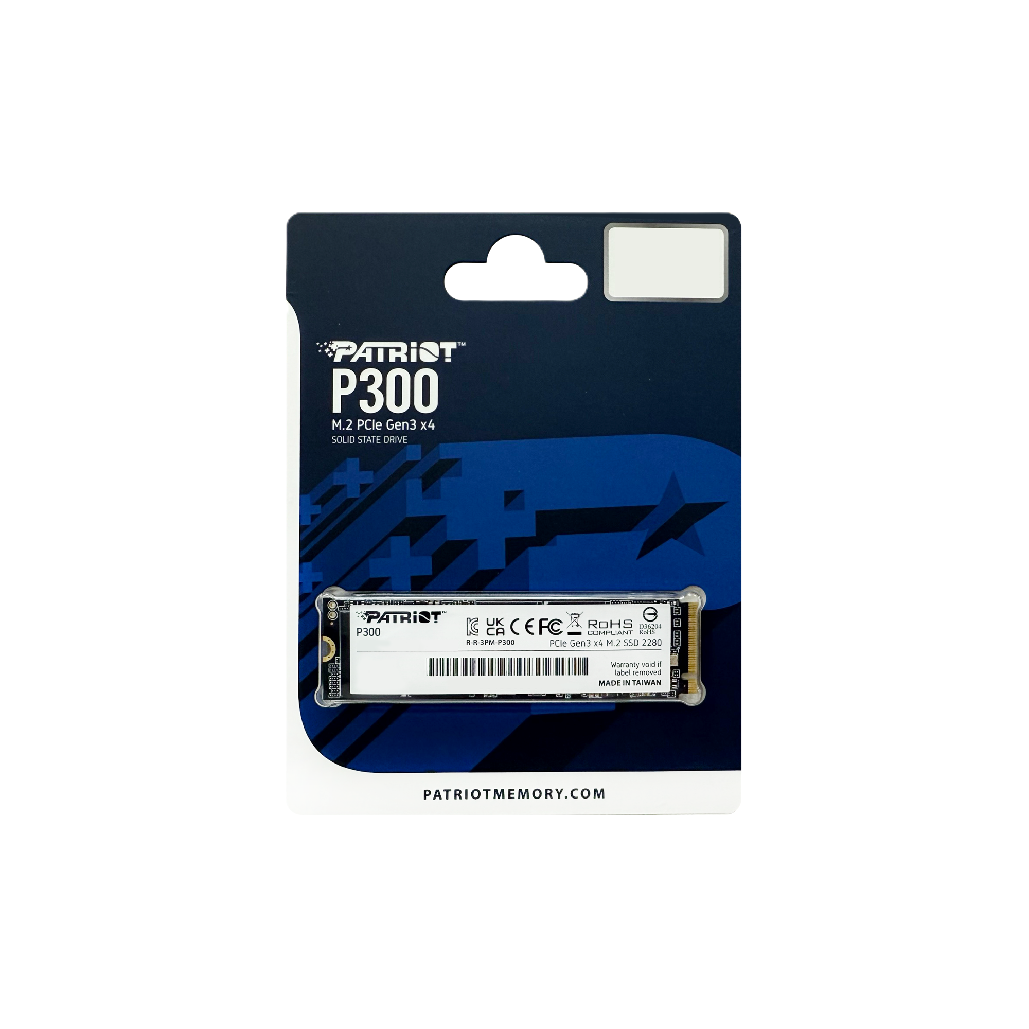 Patriot P300 512GB NVMe M.2 PCIe Gen3 x4 SSD - Image 1