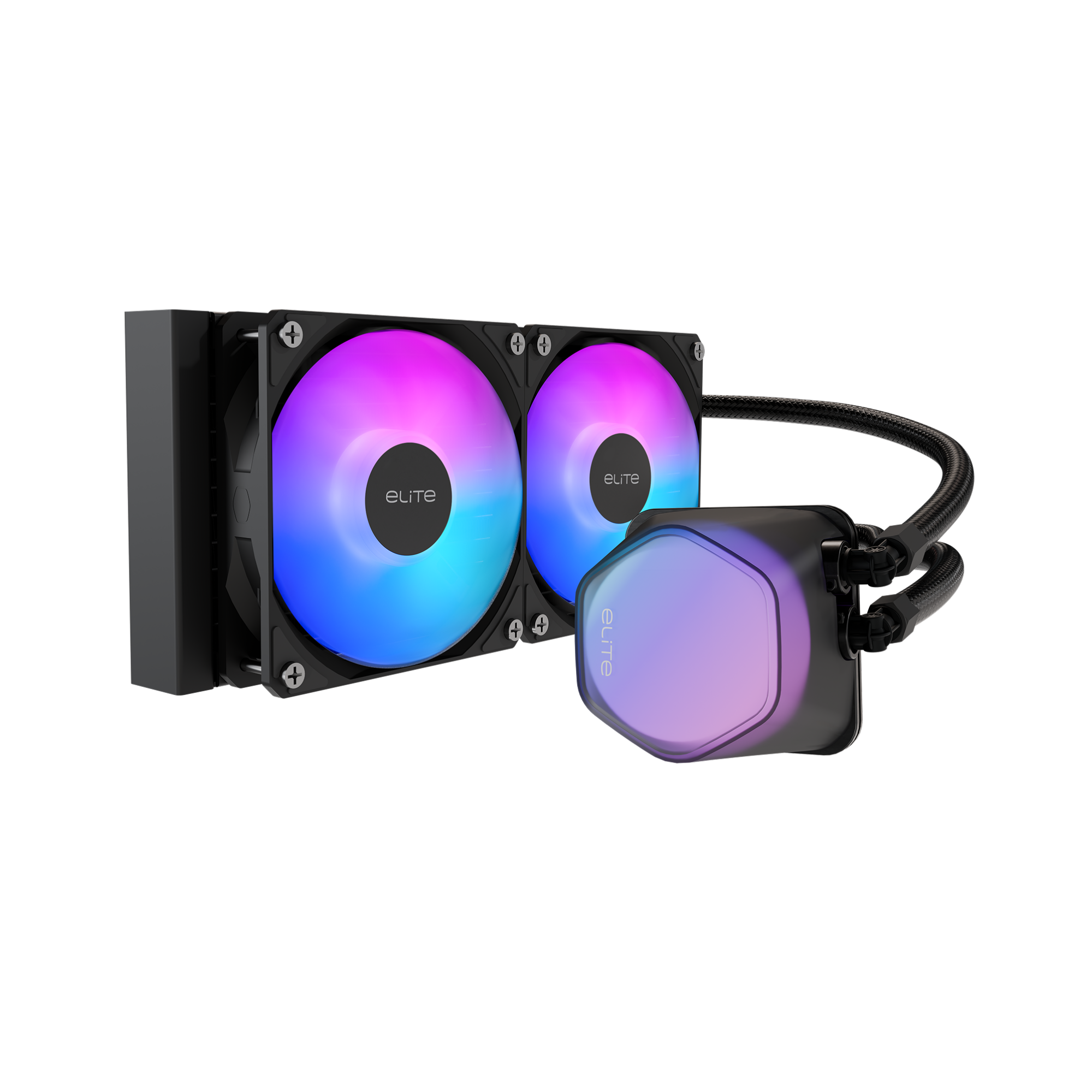 Cooler Master Elite Liquid 240 CPU AIO Cooler - Image 1
