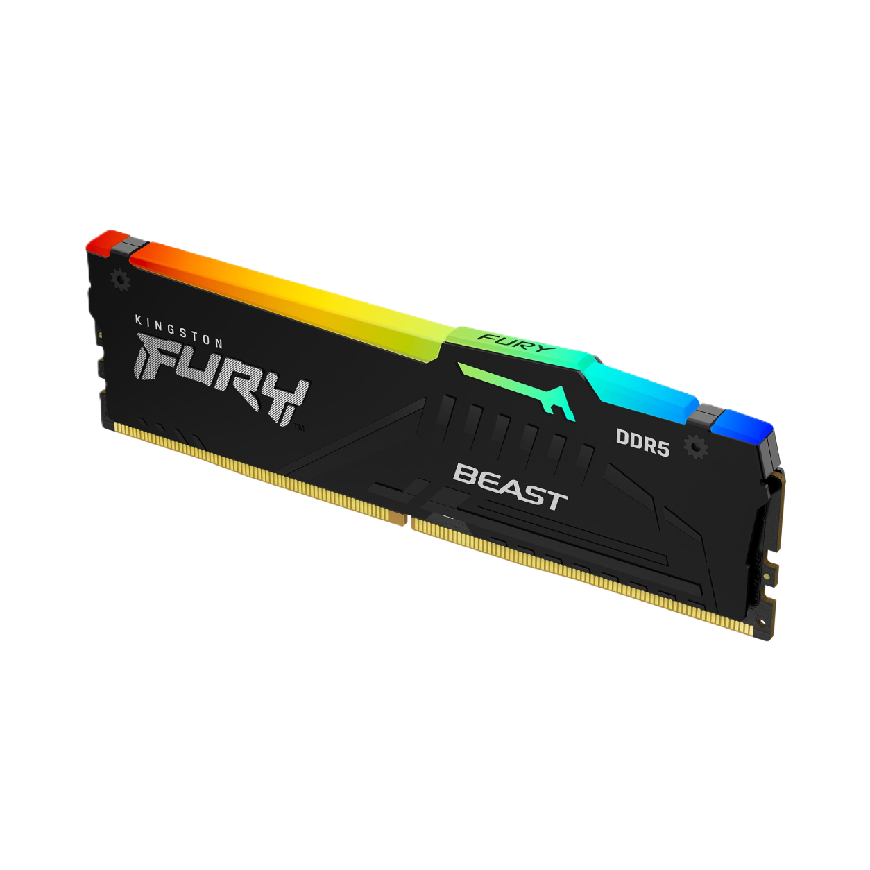 Kingston FURY Beast RGB 32GB (1x32GB) DDR5 DRAM Up To 5600MT/s "LIKE NEW" 2