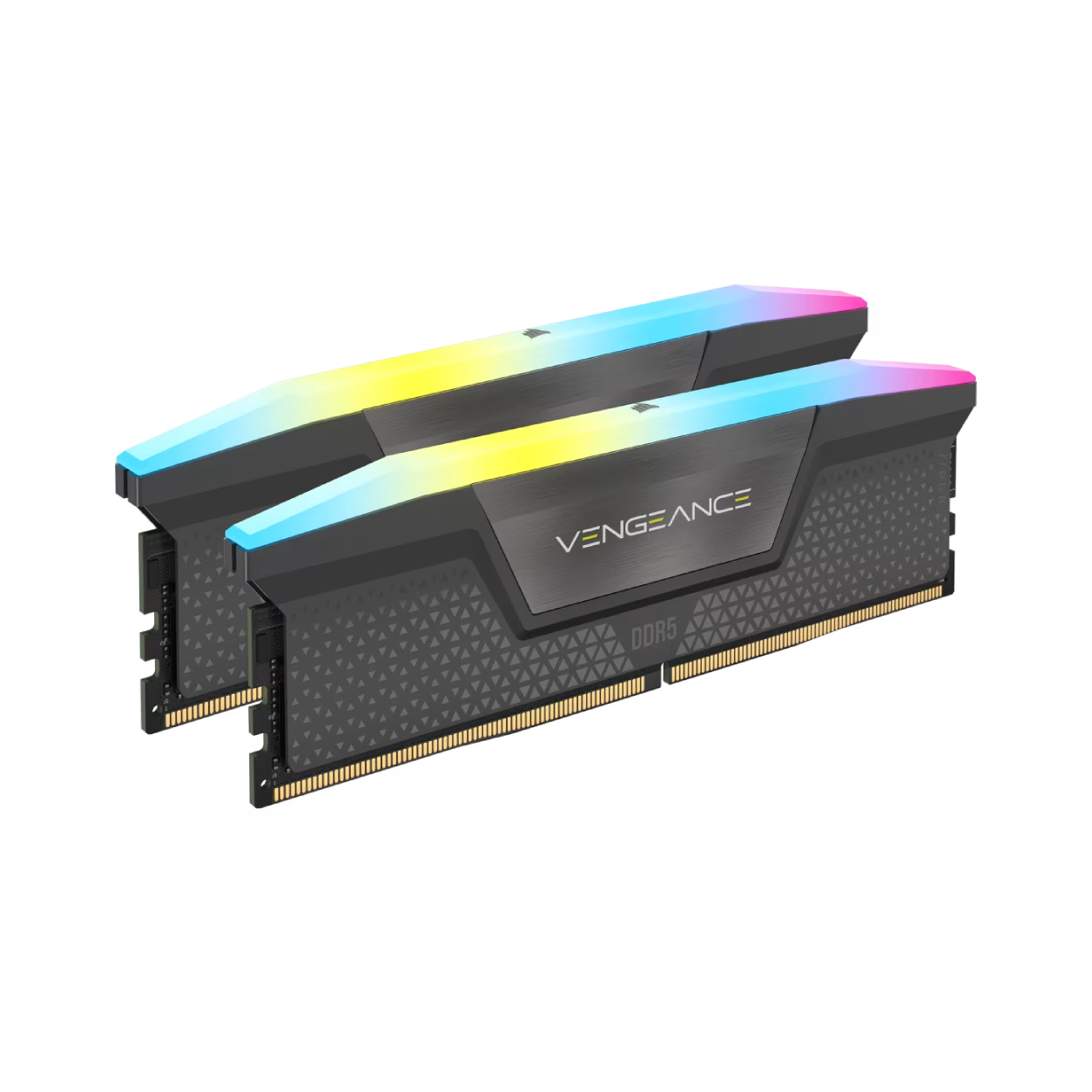 CORSAIR VENGEANCE RGB 64GB (2x32GB) DDR5 DRAM Up To 6000MT/s CL28 AMD EXPO & Intel XMP Memory Kit "LIKE NEW" 2