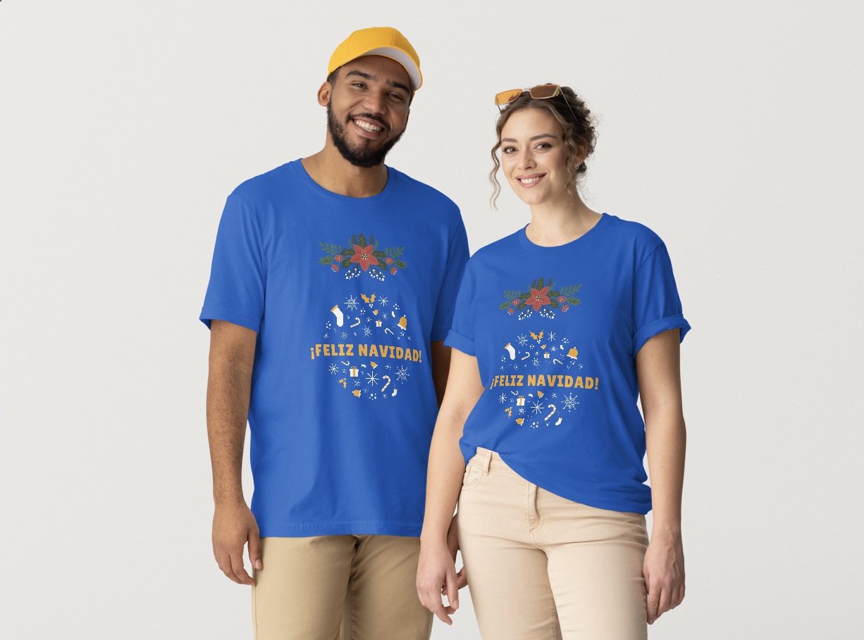 Camiseta navidad premiun talla S - Image 1
