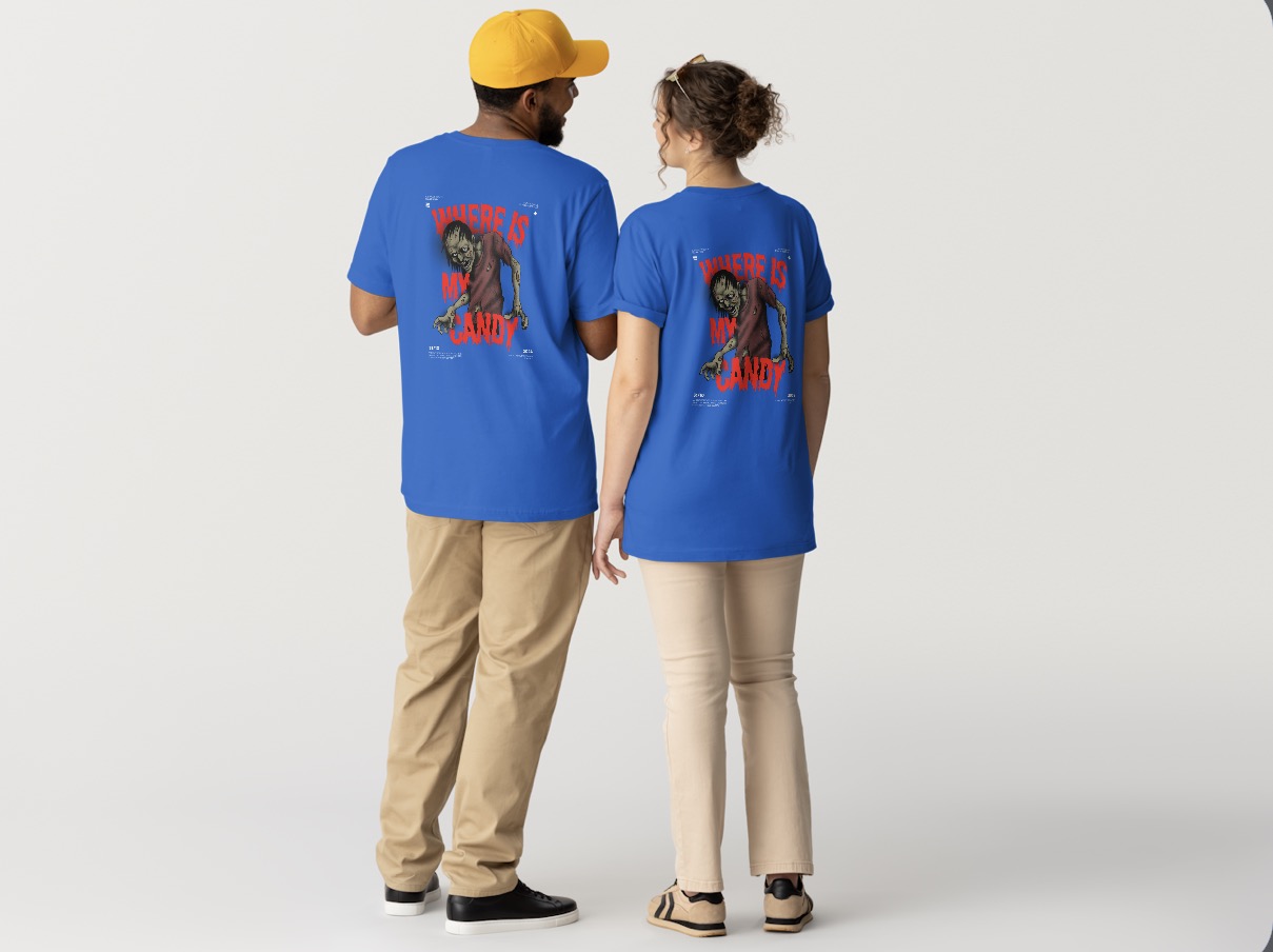 Camiseta halloween  premiun talla L 2