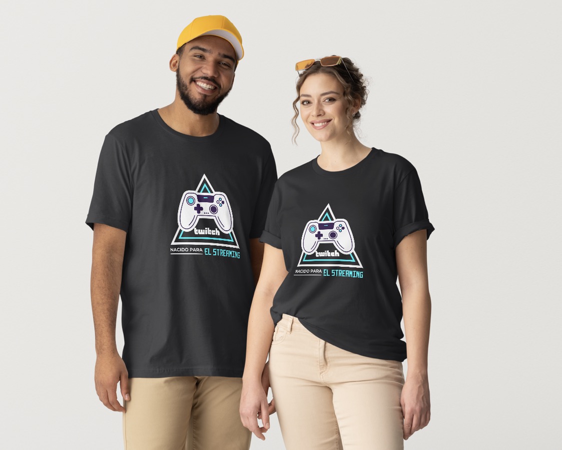 Camiseta para gamers talla S - Image 1