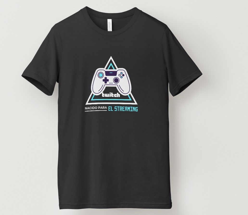 Camiseta para gamers talla L 2